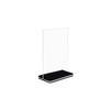 A4 A5 A6 Wine Catalog Menu Display Stand Acrylic Panel Table Card Sign Holder