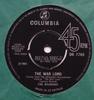 7-дюймовая пластинка SHADOWS  The War Lord  DB7769 Columbia 1965 Великобритания Поп Б/у