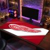Коврик для мыши с узором Detroit Red Wings Анти?Нескользящий резиновый коврик для стола для игр, работы, украшение рабочего стола