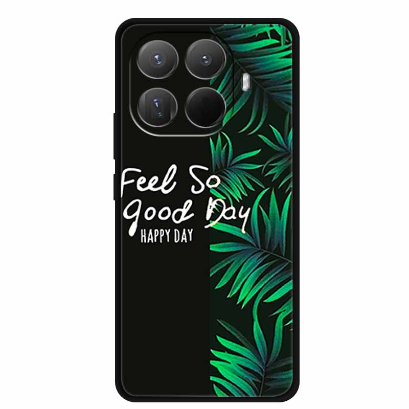 3D TPU Чехол для Xiaomi 15T 15 T 5G Рельефные Цветы Coque Тисненые Цветы Funda Силиконовый Мягкий Задний Чехол для Телефона для Xiaomi15T