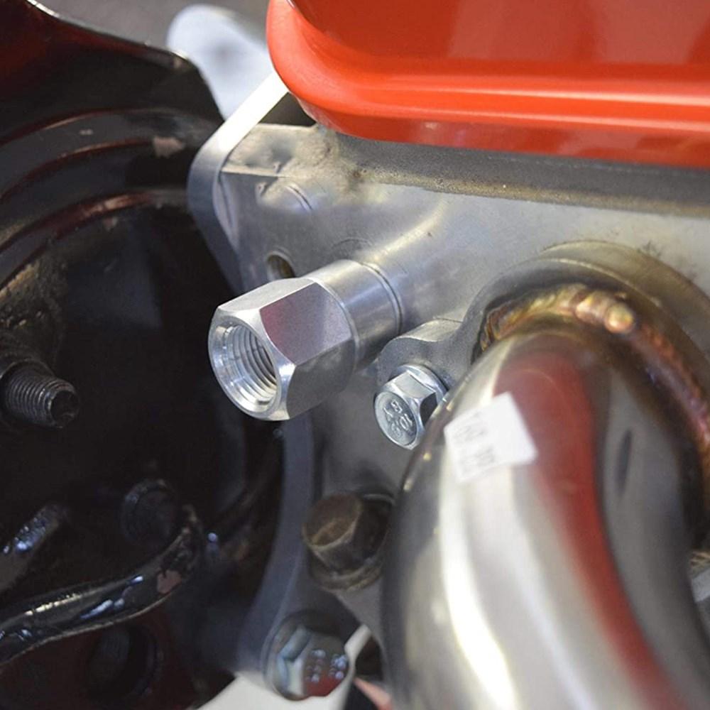 Алюминиевый адаптер датчика давления масла M12x1.5 для двигателя серии LS LS1 LSX LS3 LM7 LR4 LQ4 LS6 NPT Датчик температуры охлаждающей жидкости