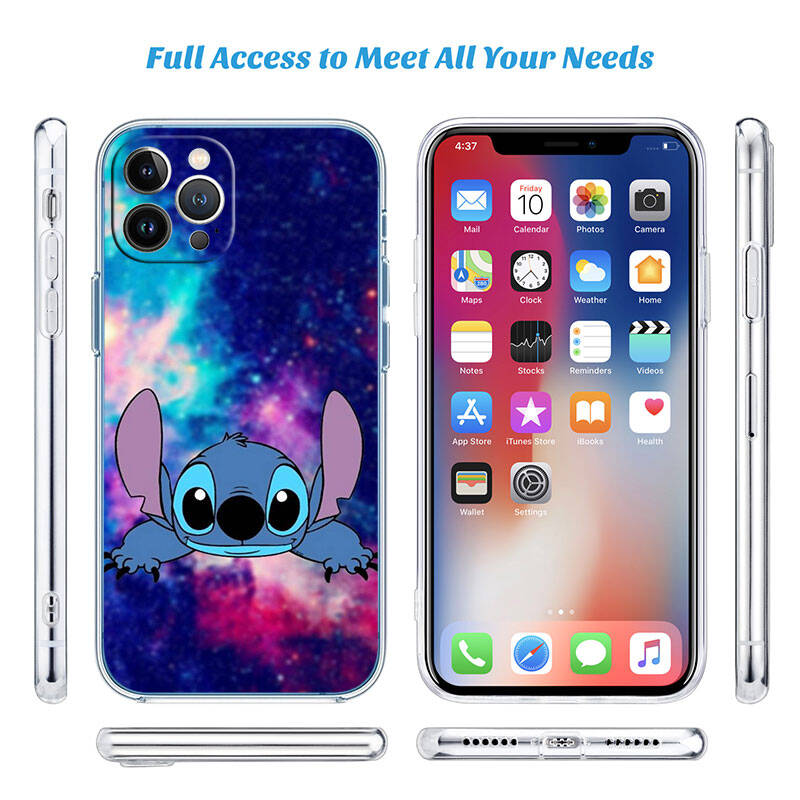 Мультяшный чехол Stitch для Motorola E7 G6 G7 G8 G9 Plus Power Play G10 G20 G04 E30 E40 E22 E20 E13 E15 G22 G23 G05 G75 G35 G55
