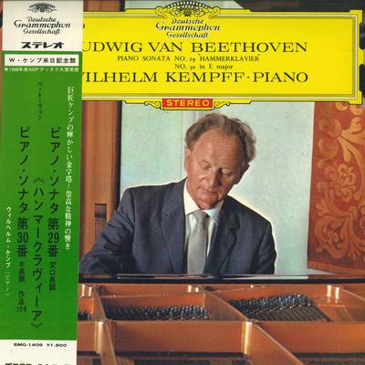 LP Пластинка ВИЛЬГЕЛЬМ КЕМПФ Бетховен Фортепианная соната № 29 Хамме MG1409 DEUTSCHE GRAMM Япония Оби Классика Б/У