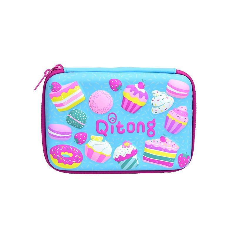 Креативный 3D тиснение большой вместимости квадратный пенал канцелярская коробка высококачественная многофункциональная сумка для хранения канцелярских принадлежностей подарок для детей