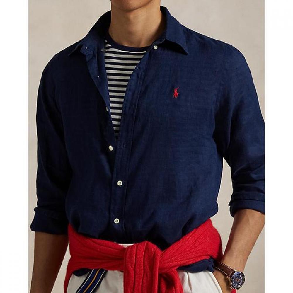 Polo Ralph Lauren Mens Classic Fit Linen Shirt Mnpowov16824139410