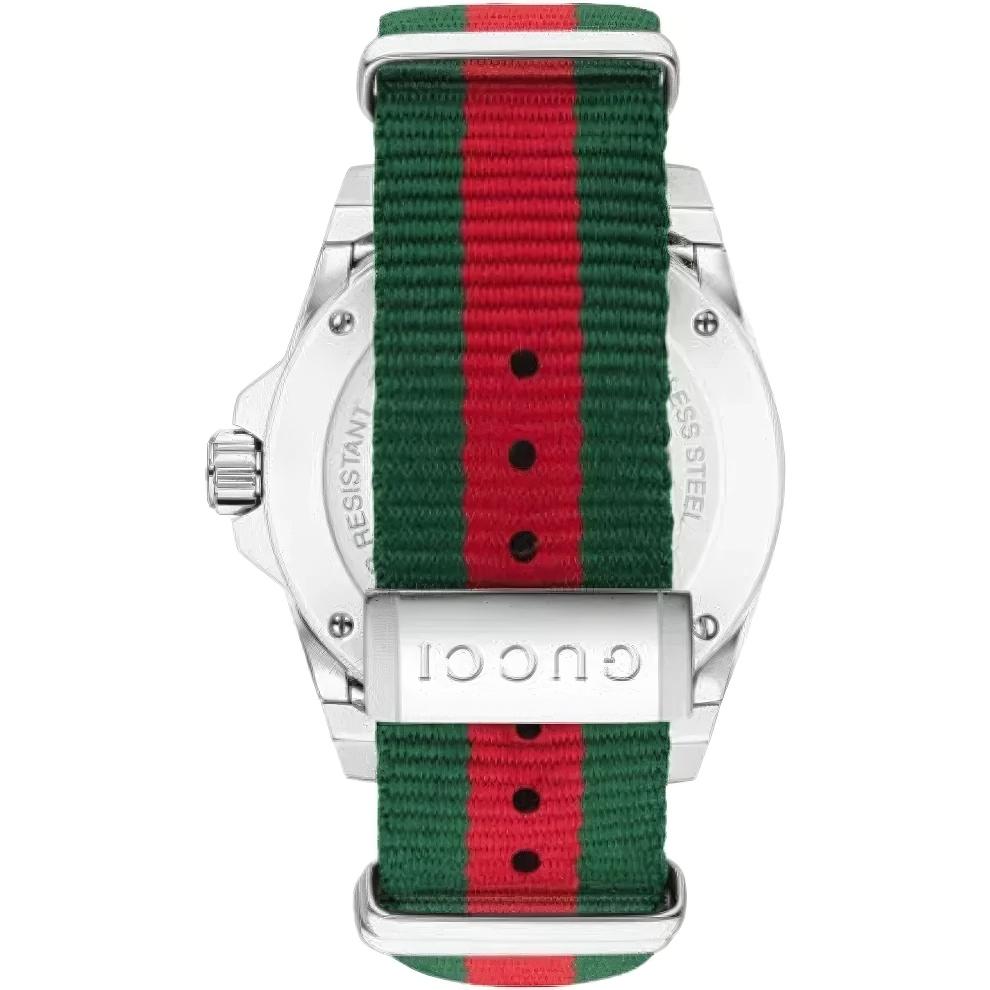 Gucci YA136206 Мужские часы для дайвинга с черным циферблатом