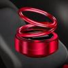 Portable Kinetic Energy Mini Heater And Car Air Freshener Double Ring Rotating Solar Air Purifier Perfume Aromatherapy Machine