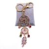 Zinc Zinc Alloy Car Keychain Vintage Bag Pendant Exquisite Dream Catcher Key Chain  Women