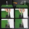 Durable Golf Swing Practice Trainer Adjustable Golf Hitting Aid Simulators Golf Swing Training Mat Golfing Accessory