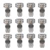 12pcs Low Voltage T Tap Connectors 3 Way Wire Connector Quick Solderless Wire Splice Connector for