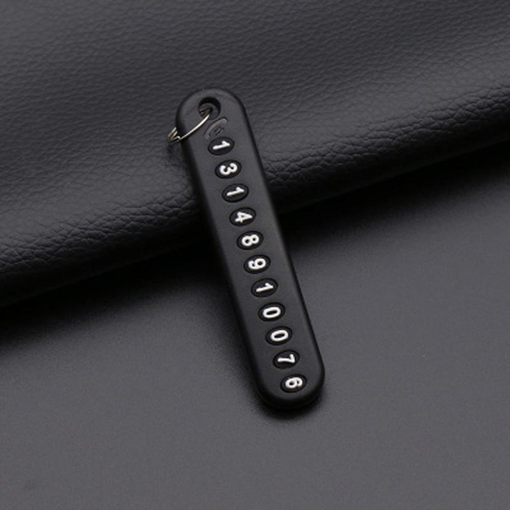 Новый DIY анти-потерянный номер телефона кулон автомобильный ключ Chian брелок сумка висит декор автомобиль орнамент