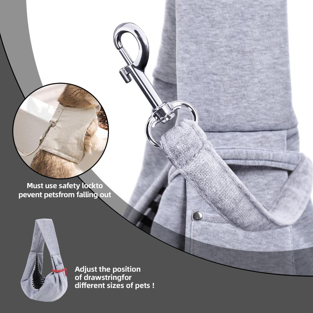 Adjustable Strap Pet Carrier Bag Breathable Pet Satchel Carrier for Small Dogs Cats