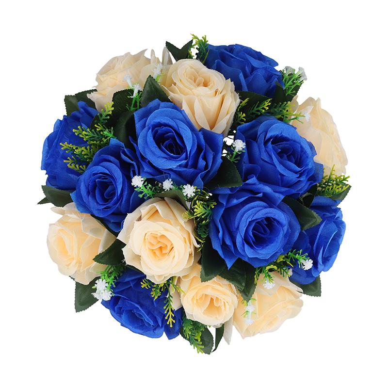 1 шт. Центральная композиция, украшения для стола, декор для направления движения, шар из роз, римская колонна, свадебный декор, красивый