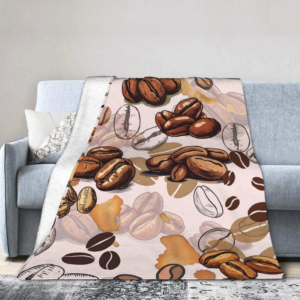 Super Soft Barista Baking Throw Blanket Premium Fleece Flannel Lightweight Bed Blanket Super Cozy Blankets All Season Use
