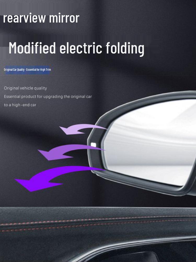 Зеркало заднего вида Honda Elysion/Odyssey с подогревом, электроскладыванием и системой контроля слепых зон (BSD) при смене полосы движения
