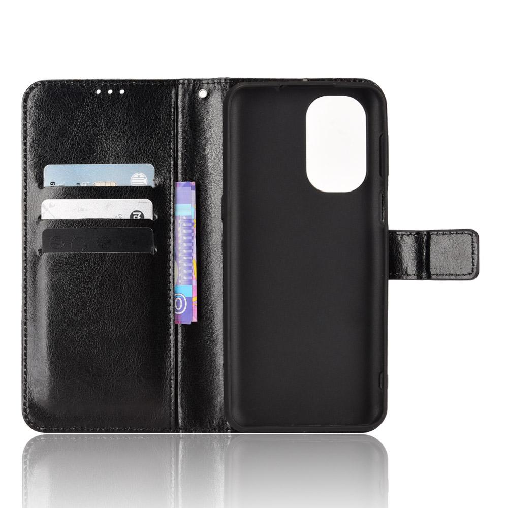 Кошелек-чехол для Ulefone Note 13P с подставкой и слотами для карт – Ударопрочный, пылезащитный, деловой, прочный кожаный чехол-книжка
