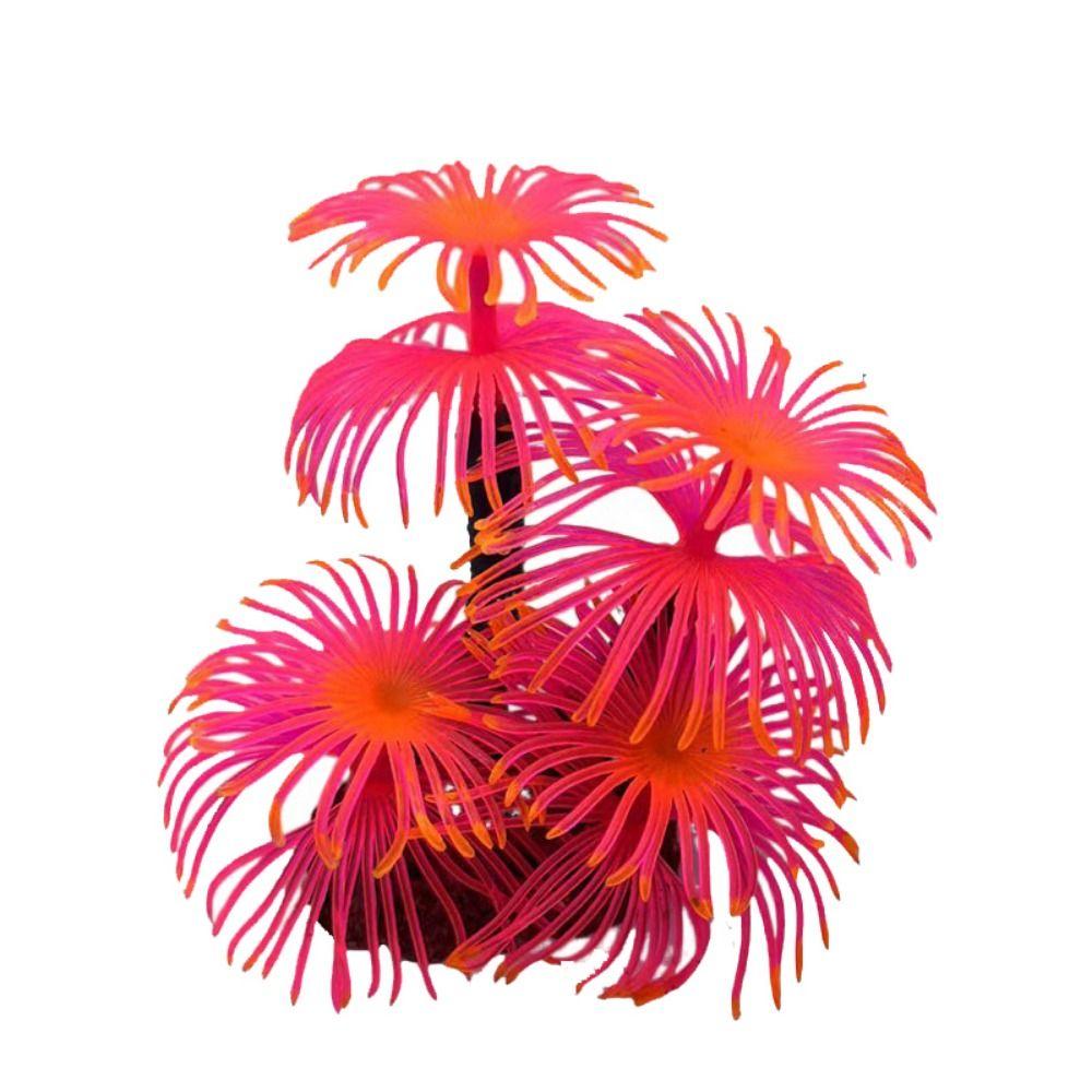 Имитация поддельных подводных кораллов Мягкая имитация силиконовых кораллов Аквариум с водой Трава Пейзаж