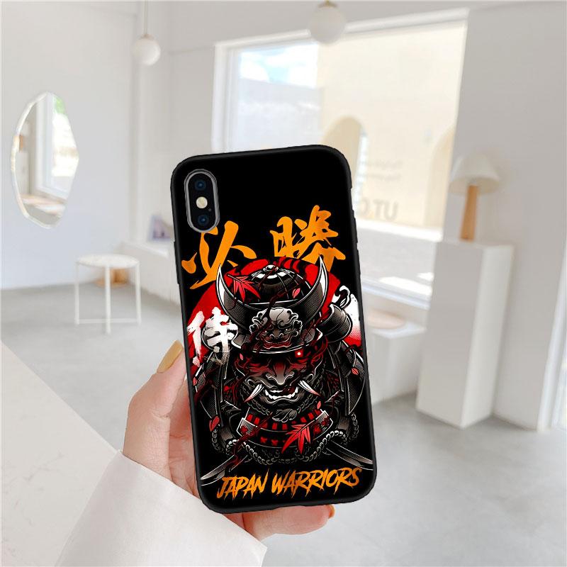 PP41 Японская маска самурая Мягкий чехол для телефона для Redmi Note 13 14 Pro+ Plus A3 A3X 13X 13C 13R 14S 14C 14R