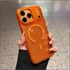 Роскозный Блестящий Чехол-Блинг с Магнитом MagSafe для iPhone 17 Air 15 14 Plus 13 12 Pro Max Металлическая Рамка для Камеры Прозрачная Акриловая Крышка