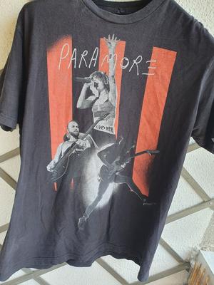 Футболка Paramore Rock Стиль Ретро Черная Унисекс Репринт WA2593