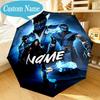 Custom Name Umbrella Dragon's Fiery Kombat Umbrella 8-Frame for Travel, Camping, Casual Lightweight Portable, Essential for Family Gifts