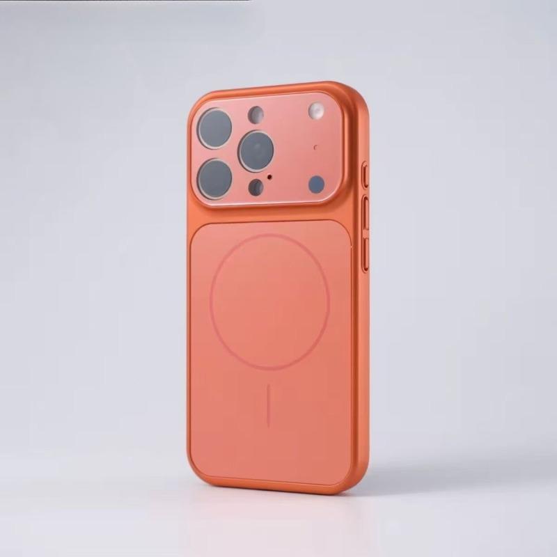 Al AG Матовый нано Чехол для телефона Для Для Iphone 17 Air 16 1 14 13 17 Pro Max Магнитная Беспроводная зарядка Защитный чехол