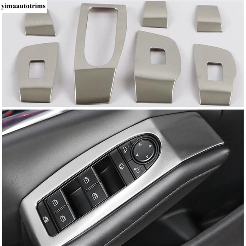 Car Inner Door Armrest Window Glass Lift Switch Button Panel Cover Trim Accessories For Mazda 3 - 2025 / CX-30 - 2025