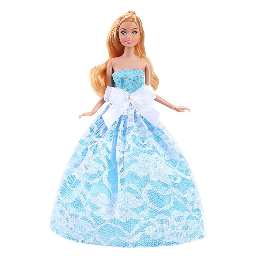 Модная кукольная свадебная одежда, повседневная кукольная одежда, цветочные платья, высококачественные игрушки, кукла 30 см