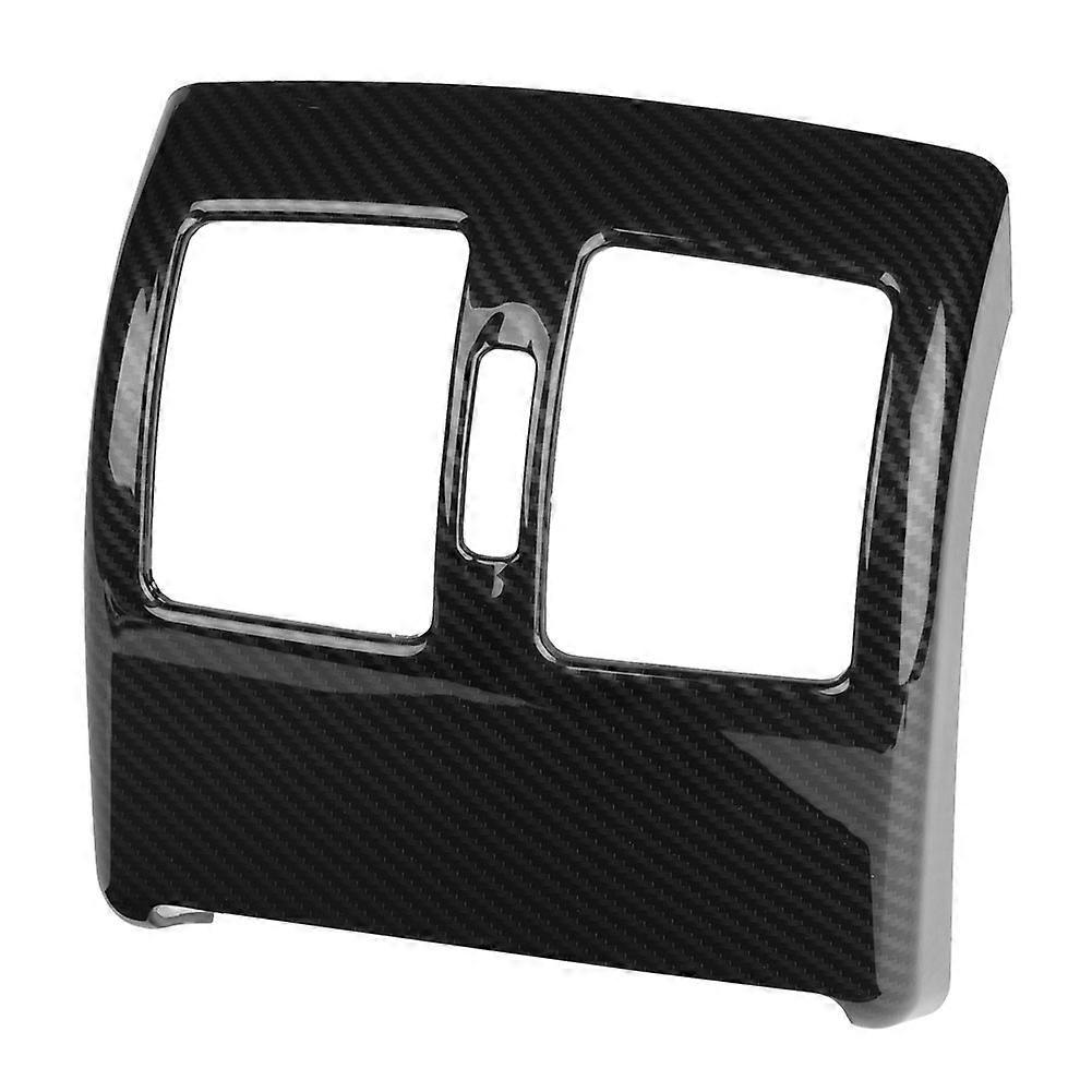 Carbon Fiber Style Rear Air Conditioning Vent Frame Trim for Mercedes Benz C Class W204 08-13