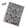 Holiday Theme Nail Stickers Halloween Art Stickers 5D Embossed Skull Pumpkin Ghost Decals Waterproof Self Adhesive Manicure Decoration Decals