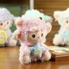 Fluffy Lamb Keyring  Plush Bag Charm Cute Keychain Decor Soft Sheep Stuffed Animal For Daily Use Backpack Luggage