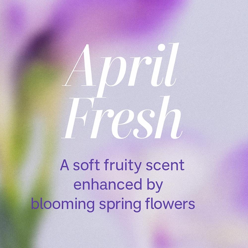Bouquet Garni Perfume Diffuser – "April Fresh" Scent (Soft Laundry & Delicate Base)