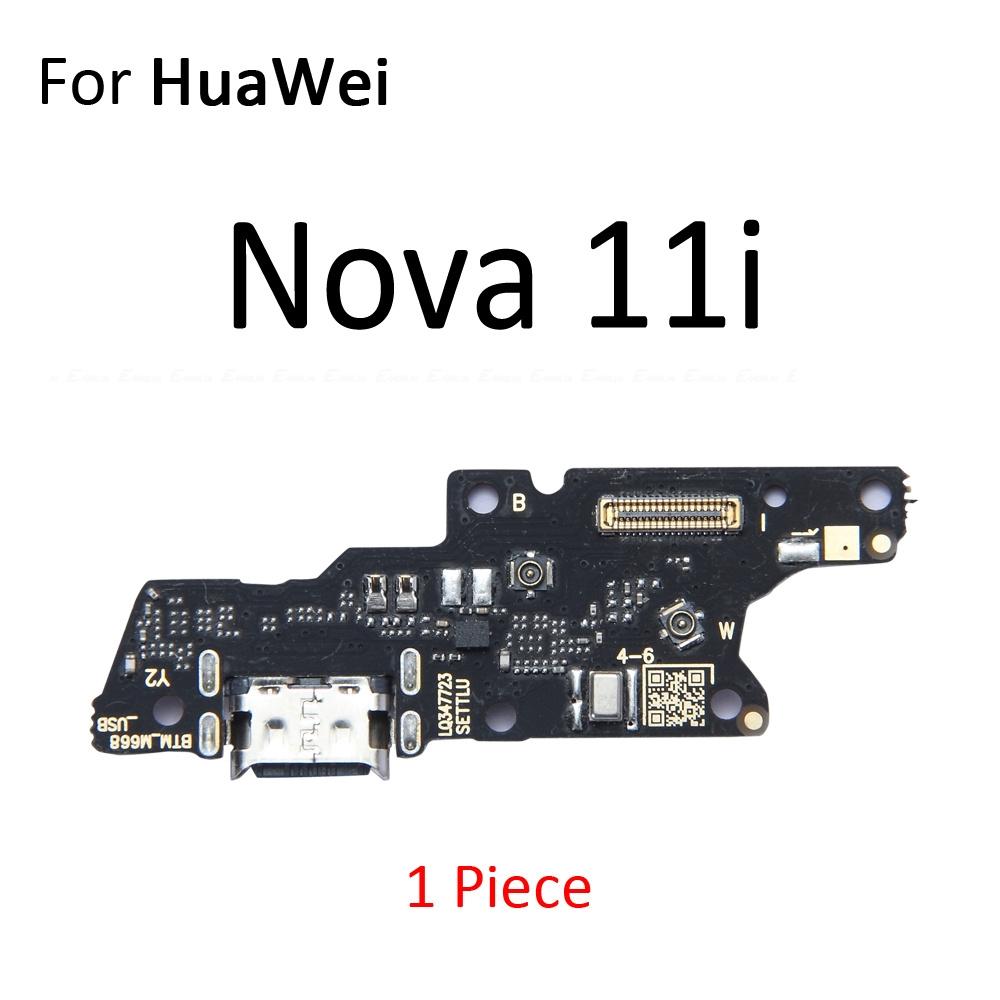 Power Charging Connector Plug Port Dock Board With Mic Microphone Flex Cable For HuaWei Nova 9 10 11 11i 12 12i Pro SE Ultra