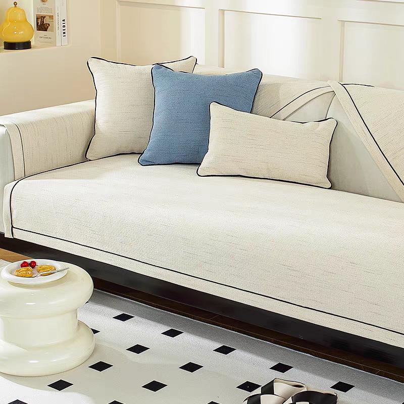 Waterproof Chenille Simple Sofa Cushion, Four-season Universal Sofa Non-slip Cushion, High-end Sofa Towel