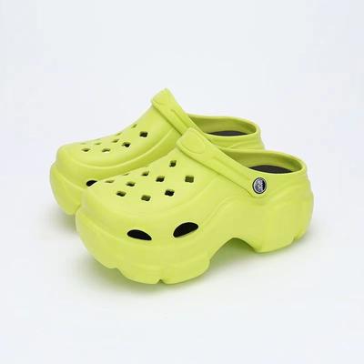 Модные тапочки на платформе Летние женские сандалии Женская уличная нескользящая пляжная обувь Шлепанцы повседневные удобные тапочки на мягкой подошве