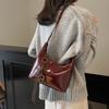 Premium Sense Niche Bag Women's Autumn and Winter Retro 2025 New Fashion Shoulder Messenger Bag Portable Dumpling Bag