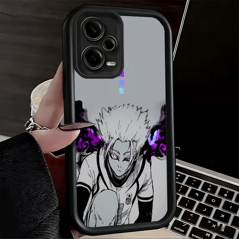 Чехол для телефона Xiaomi Redmi Note 15 14 13 Pro Plus Синий L-Lock Shidou Ryusei Shell 12S 11 11S 11T 5G 14S Мягкий силикон Funda