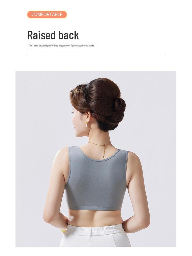 Женский бюстгальтер с передней застежкой без косточек - Теплый, Дышащий, Удобный, Зимний пуловер с начесом, Большого размера