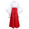 Аниме Inuyasha Kiky Kikyō Косплей Костюм Ведьмы Японское кимоно Одежда для представлений Парик с топами Юбка Униформа Хэллоуин Вечеринка