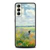 Чехол для телефона Claude Monet Impressionist Arts для Samsung Galaxy S24 S23 Ultra S22 S21 S20 FE 5G S10 S10E S9 Plus S8 черный чехол