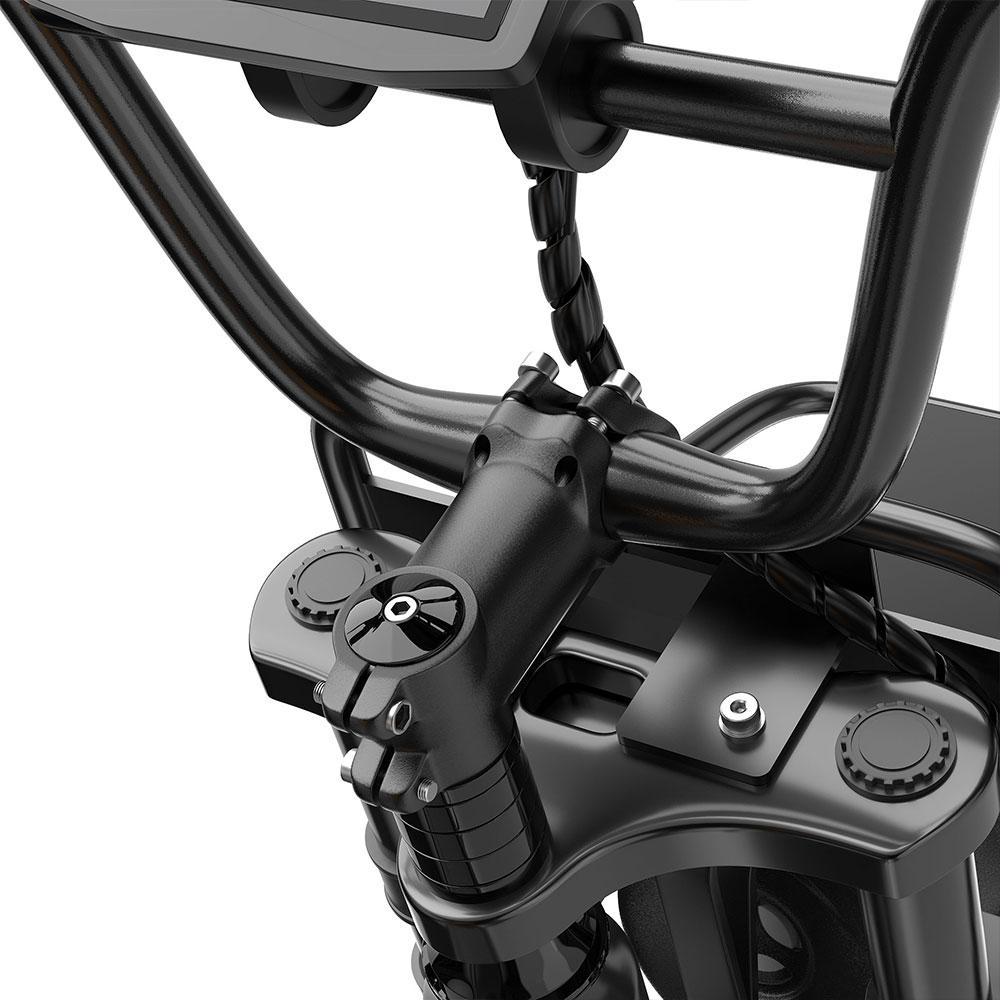 Электровелосипед Velopro M9, 250 Вт, 20-дюймовые широкие шины, полный амортизатор, взрослый, 48 В, 35 Ач, гидравлические тормоза, 7 скоростей, с сигнализацией