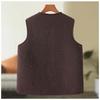 Lamb Hair Vest Female Mother Autumn and Winter with Thick Velvet Vest Casual Sherpa Gilet