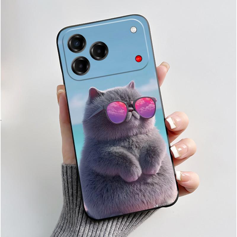 Чехол-дизайн для ZTE Blade V80 Милый мультяшный ТПУ Мягкий силиконовый задний чехол для телефонов ZTE nubia V80 Design / Blade V80 Vita