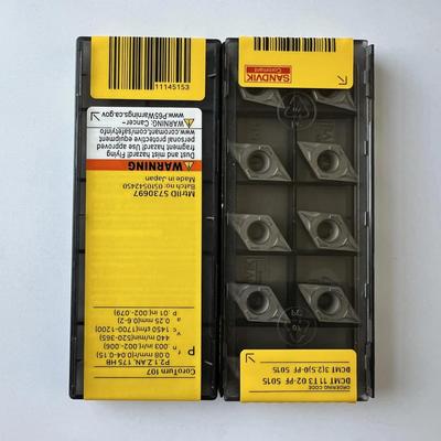 Оригинальный / DCMT11T302-PF 5015 / Сплавная пластина для инструмента с ЧПУ 10 шт.