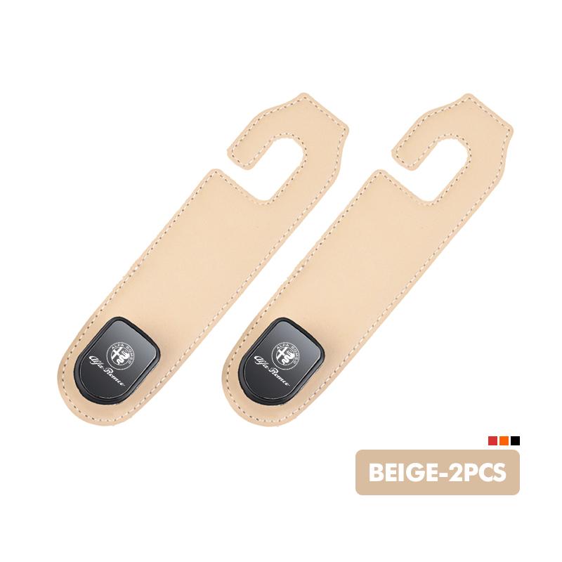 Car Rear Seat Storage Hanging Hook Handbag Clothes Bracket For Alfa Romeo 159 Giulietta Giulia 147 Mito 156 159 166 GT Stelvio