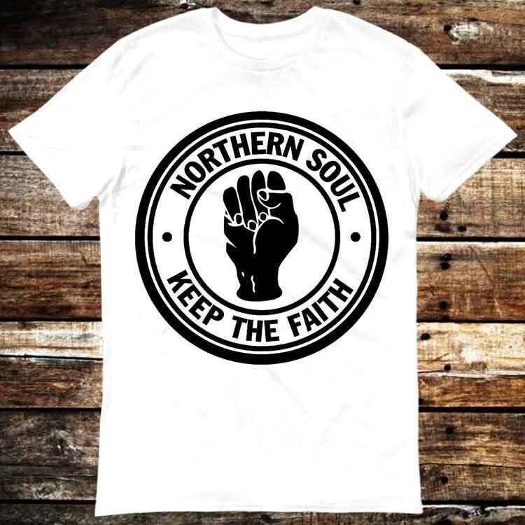 Northern Soul Keep The Faith Music Motown Mod Scooter T Shirt 6345 Unisex T-Shirt