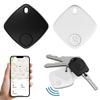 Smart GPS Tracker Work with Apple Find My Bluetooth-Compatible Compatible with iOS Only for Key Wallet Pet Bag Backpack Suitcase