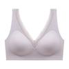 One-piece Seamless Underwear for Women with Small Breasts Gathered In A Thin Section Without Steel Ring Fixed Cup Tank Top Sports Bra