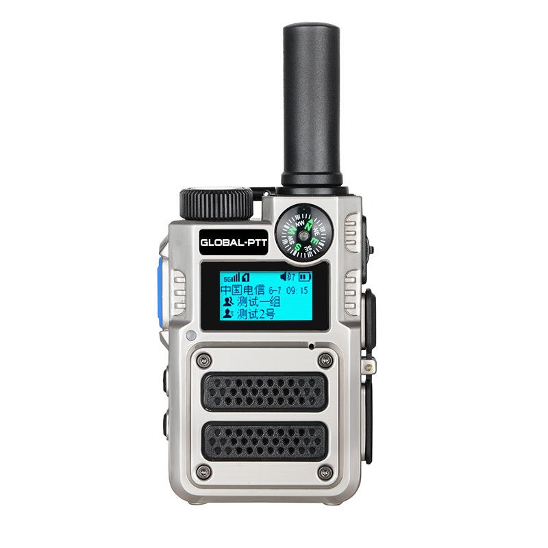 Глобальная 4G-рация, наружная публичная сеть с инфракрасным лазерным компасом, двусторонний фонарик, глобальная наружная батарея емкостью 6800 мАч