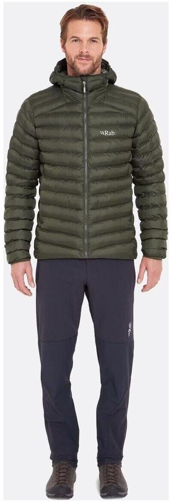 Мужская утепленная куртка Rab Cirrus Alpine Insulated Jacket (QIP-25) армия